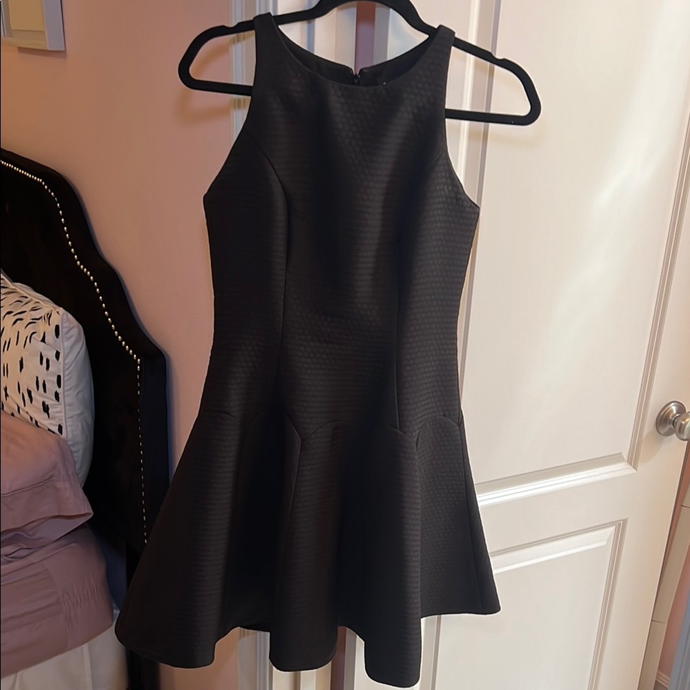 Women's Black Fit & Flare Dress